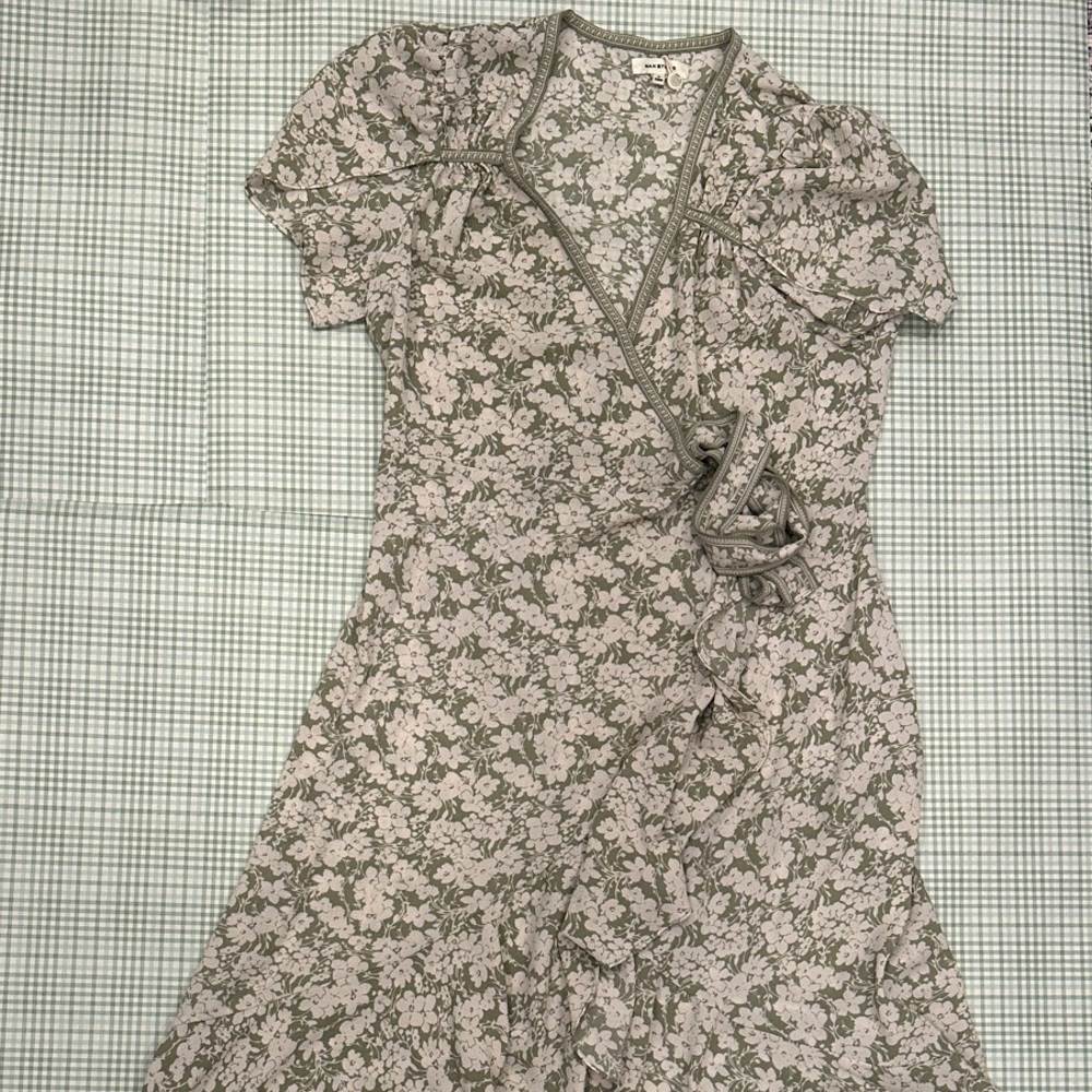 Floral Wrap Dress